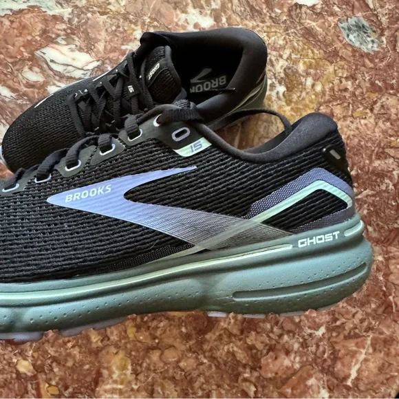 Womens Black Brooks Running Athletic Shoes - Picture 4 of 8